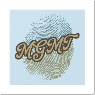 MGMT Fingerprint Posters and Art